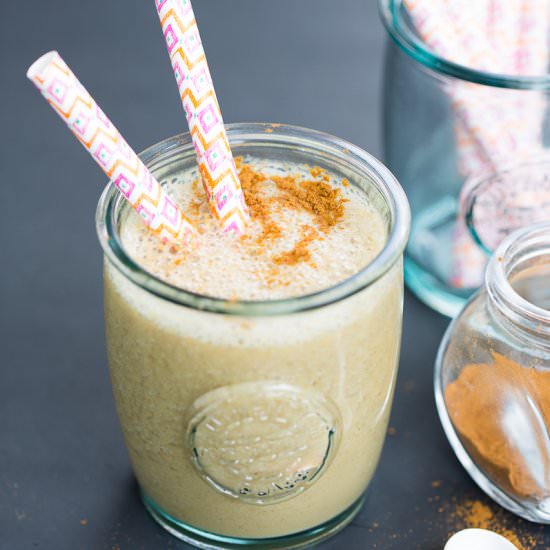 Golden Banana Milkshake