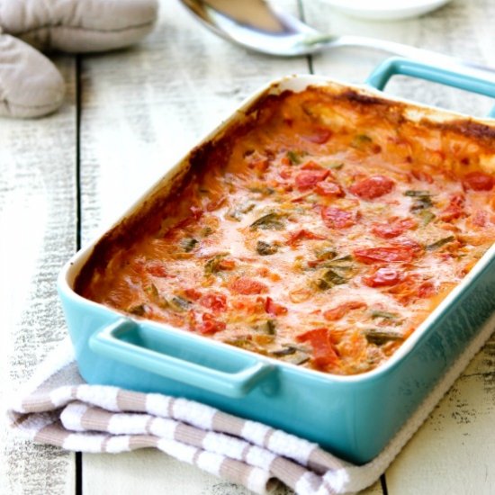 Okra and Tomato Casserole