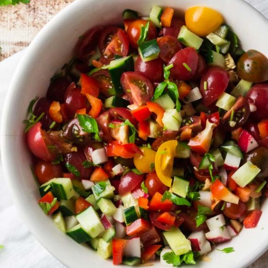 Chopped Israeli Salad