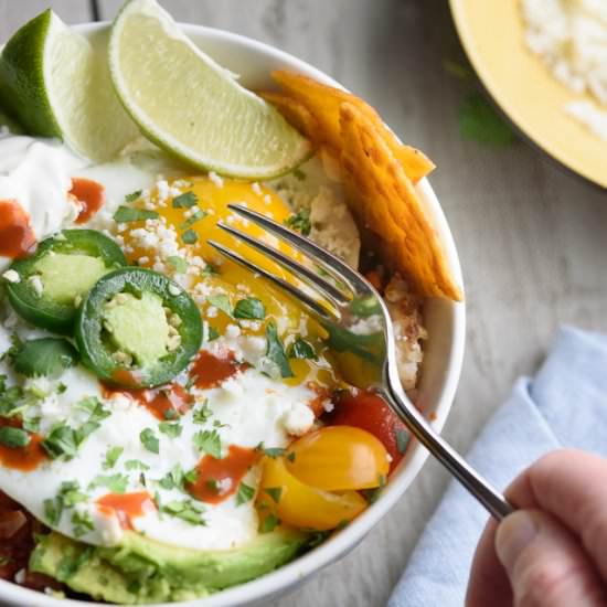 Huevos Rancheros Rice Bowl