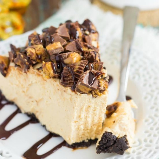 No-Bake Peanut Butter Cheesecake