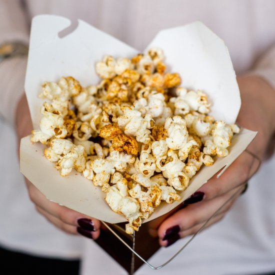 Harissa-Spiced Popcorn