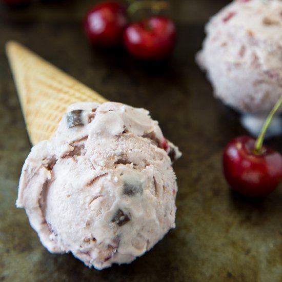 Cherry Chocolate Ice Cream