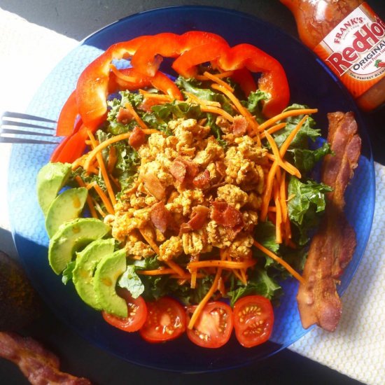 Taco Hot Sauce Ground Chicken Salad