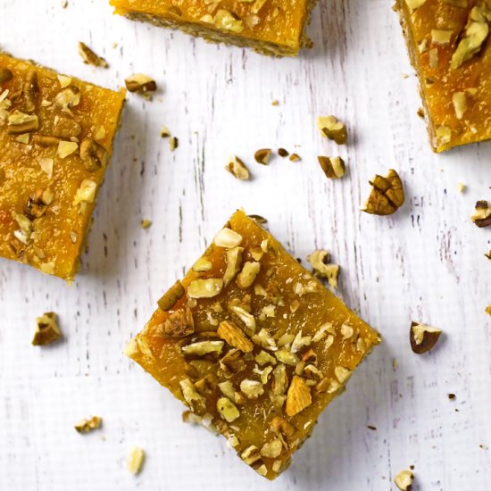 Gluten Free Apricot Squares