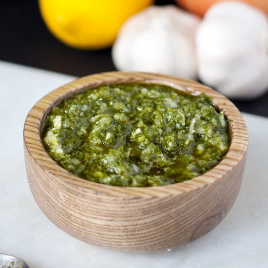 Cuban Chimichurri Sauce