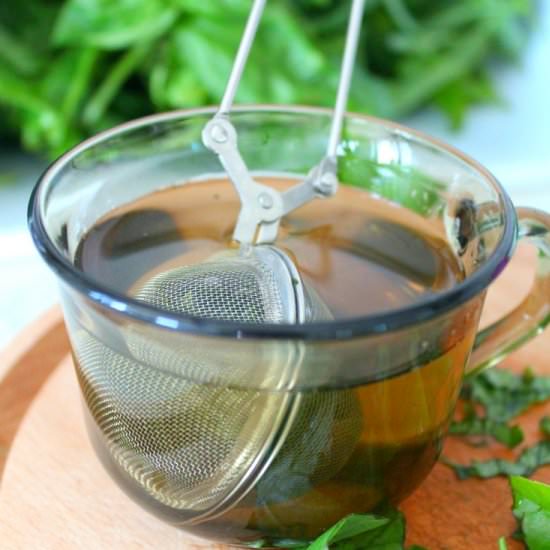 Fresh Basil Tea