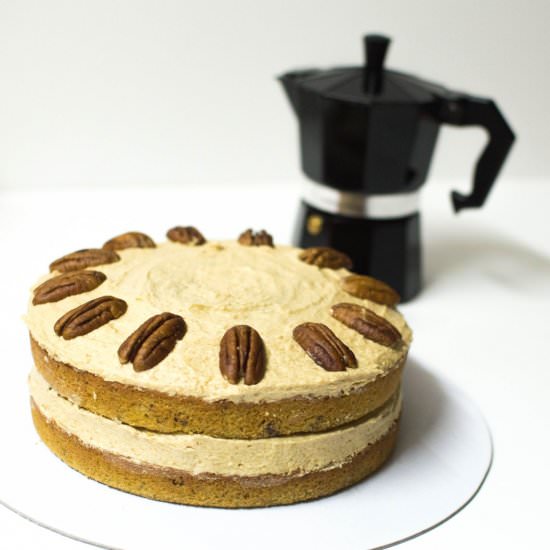 Maple, Pecan And Coffee Cake