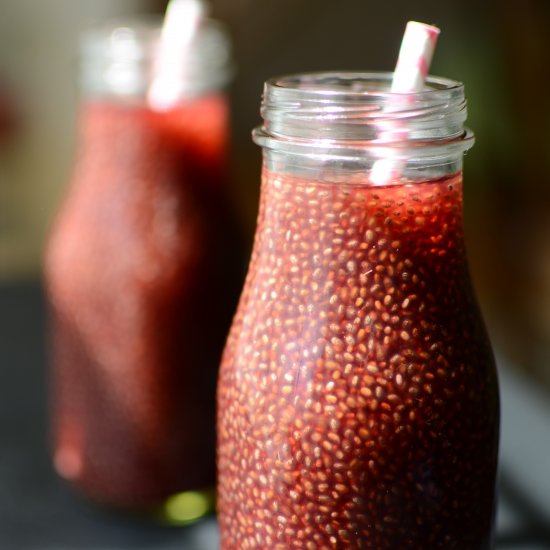 DIY Chia Seed Drinks