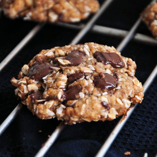 Coconut Chocolate Chunk Cookies