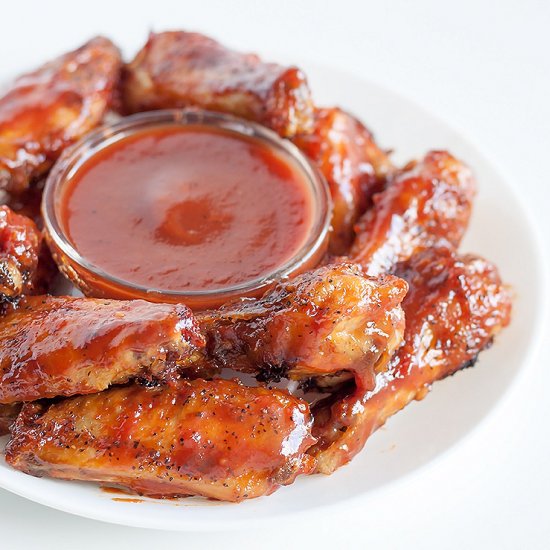 Guava BBQ Chicken Wings