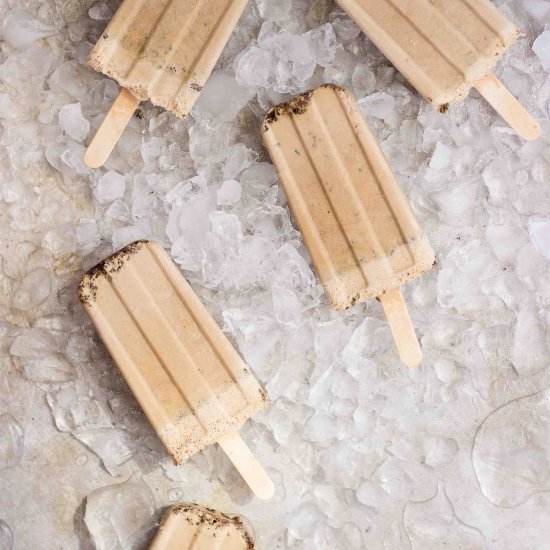 Creamy Iced Coffee Popsicles