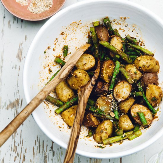 New Potato Salad with Seroendeng