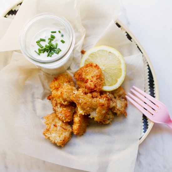 Razor Clam Fritters