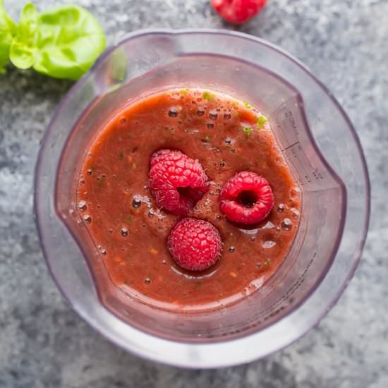 Raspberry Basil Vinaigrette