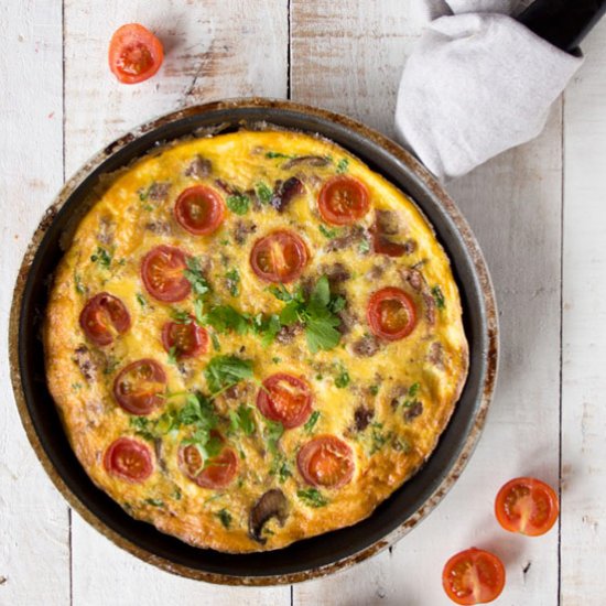 English Breakfast Frittata