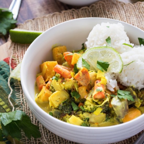 Roasted Root Vegetable Curry