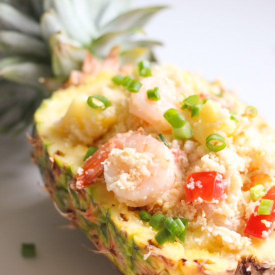 Pineapple Cauliflower Fried Rice