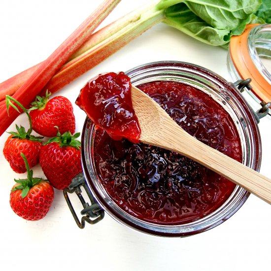 Strawberry and Rhubarb Preserve