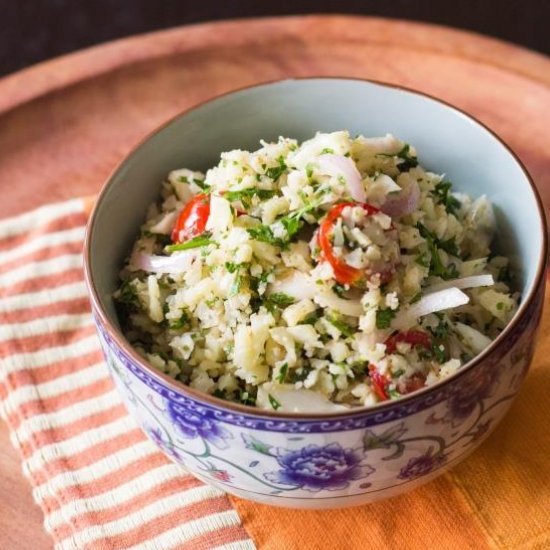 Cauliflower ‘Tabbouleh or Tabouli