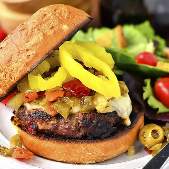 Chicago-Style Italian Burgers