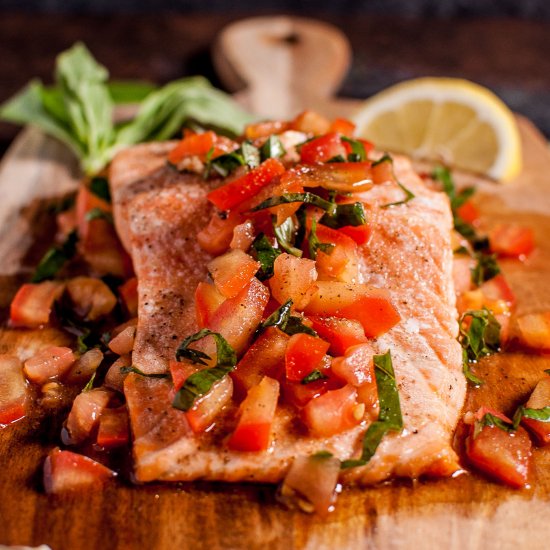 Bruschetta Salmon