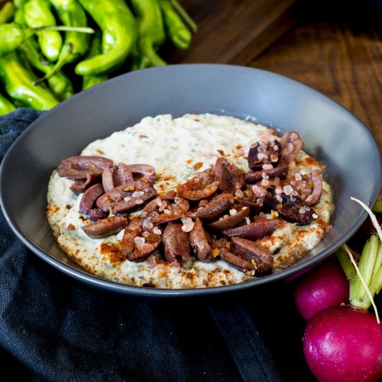 EGGPLANT & RED PEPPER DIP