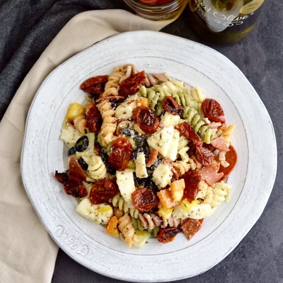 Pasta Salad with Homemade Dressing