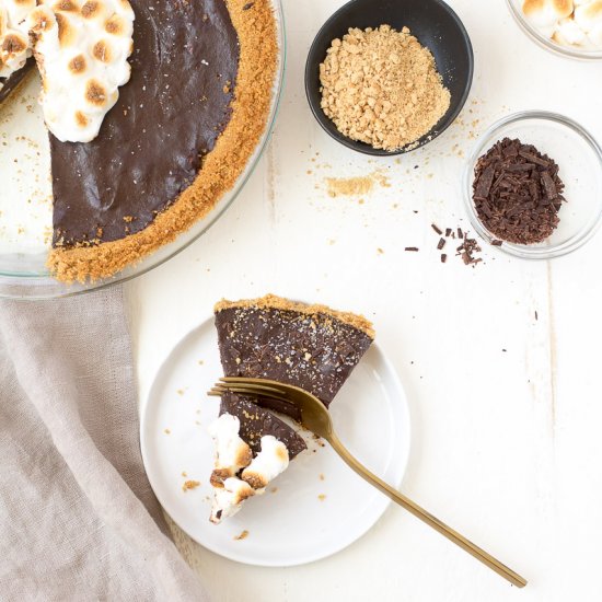 Toasted S’mores Pie