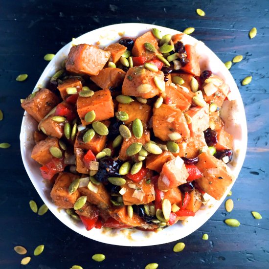 Roasted Sweet Potato Salad