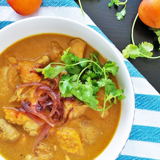 Apricot Chicken Curry Indian Style