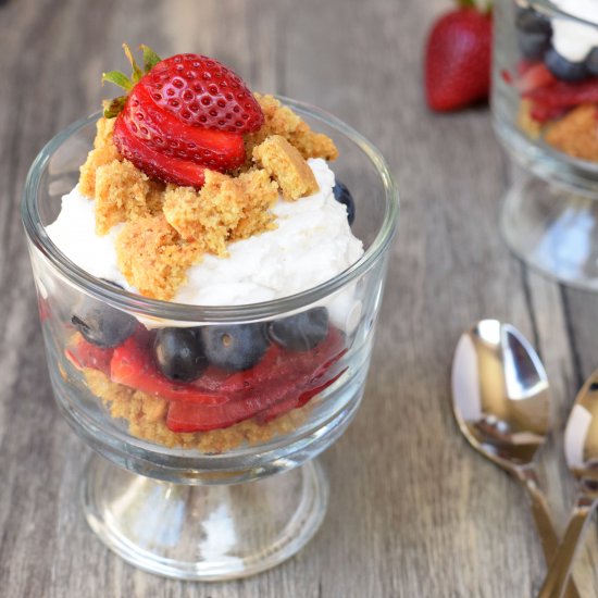 Berry Shortcake Parfaits