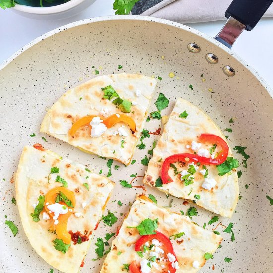 Goat Cheese Quesadillas