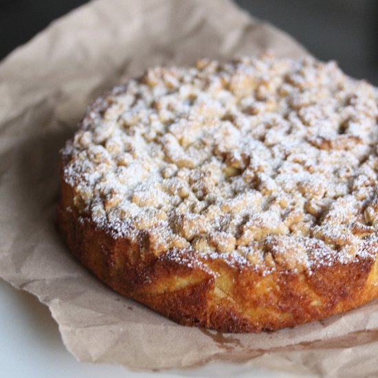 Cherry Crumble Cake