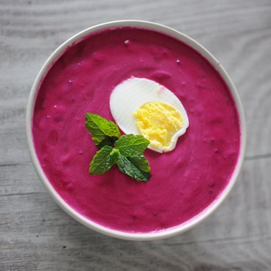 Cold Beetroot Soup