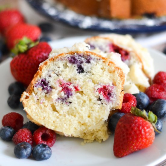 Very Berry Bundt Cake