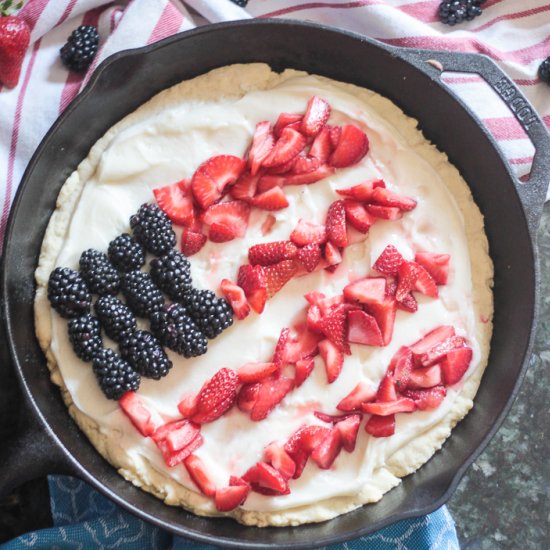 4th of July Dessert Pizza