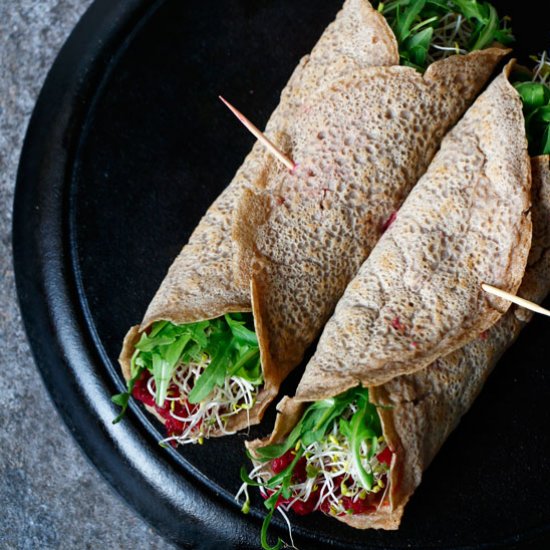 Buckwheat Teff Wraps