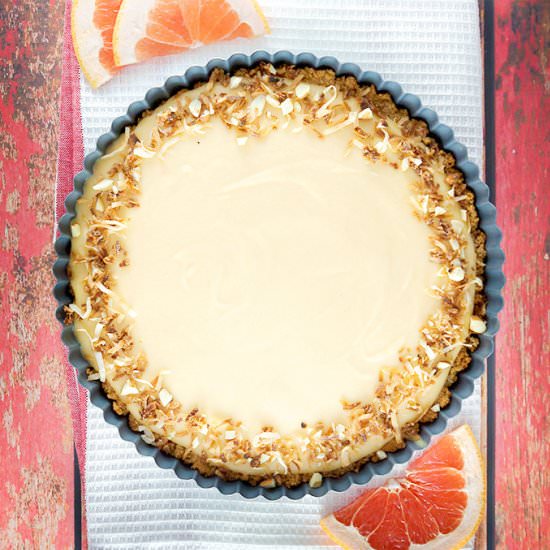 Summery Grapefruit Tart