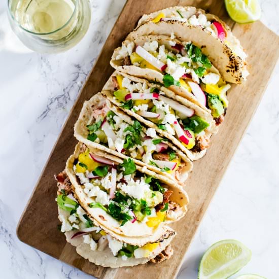 Grilled Salmon Tacos