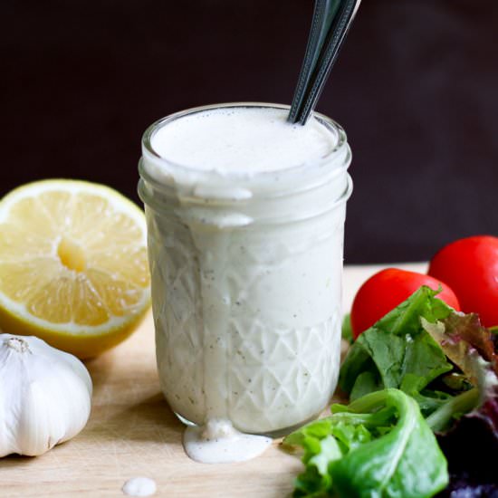 Creamy Parmesan Salad Dressing