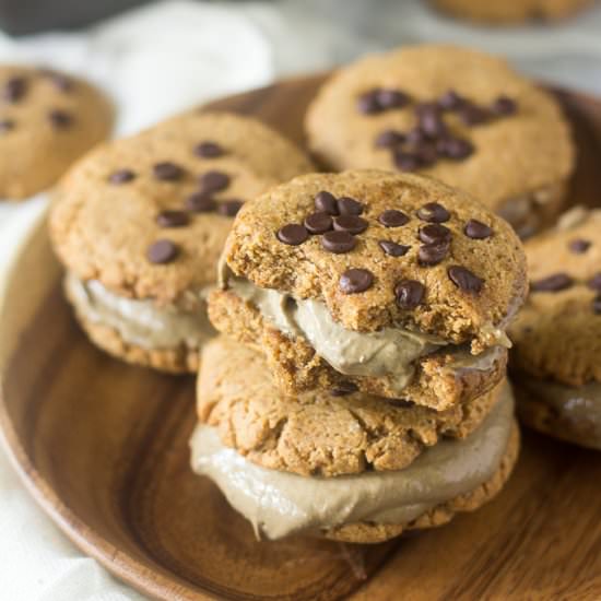 Paleo Ice Cream Sandwiches