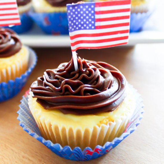 Boston Cream Pie Cupcakes