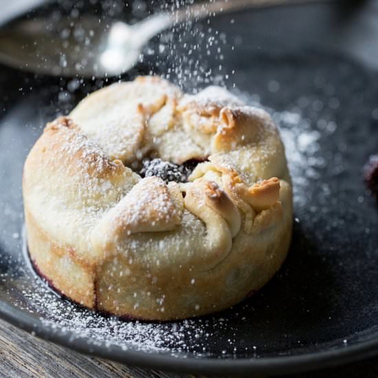 Mini Deep-Dish Berry Pies