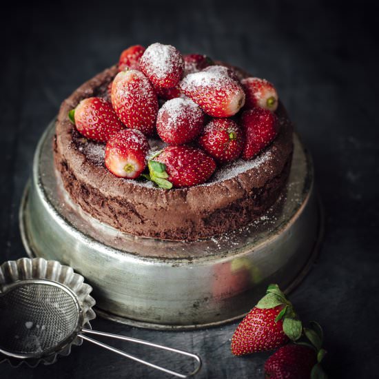 2 Ingredient Chocolate cake