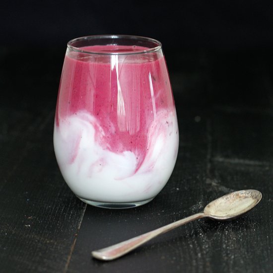 Beet Smoothie &  Coconut Yogurt