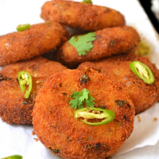 Paneer Cutlet