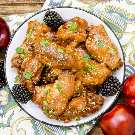 Slow Cooker Chicken Wings