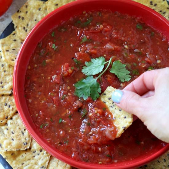 Best Damn Roasted Salsa