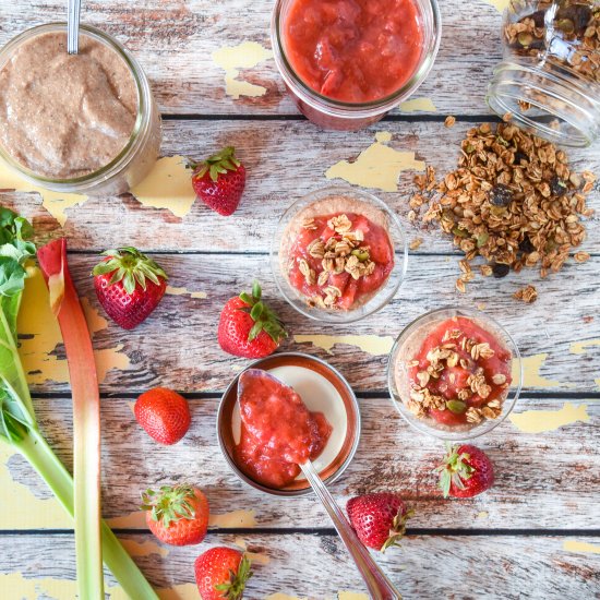 Strawberry Rhubarb Compote